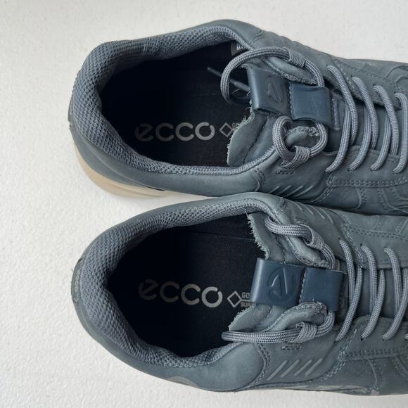 Ecco Multi-Vent Nubuck Gore-Tex Outdoor Sneakers Men\'s EU 43 US Size 9-9.5 Blue main image 9
